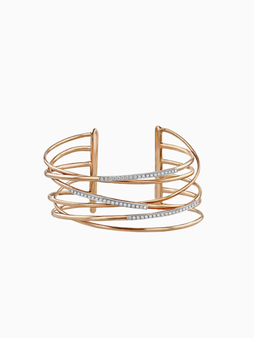 Diamond Cocktail Line Bracelet in 18kt (0.9cts)