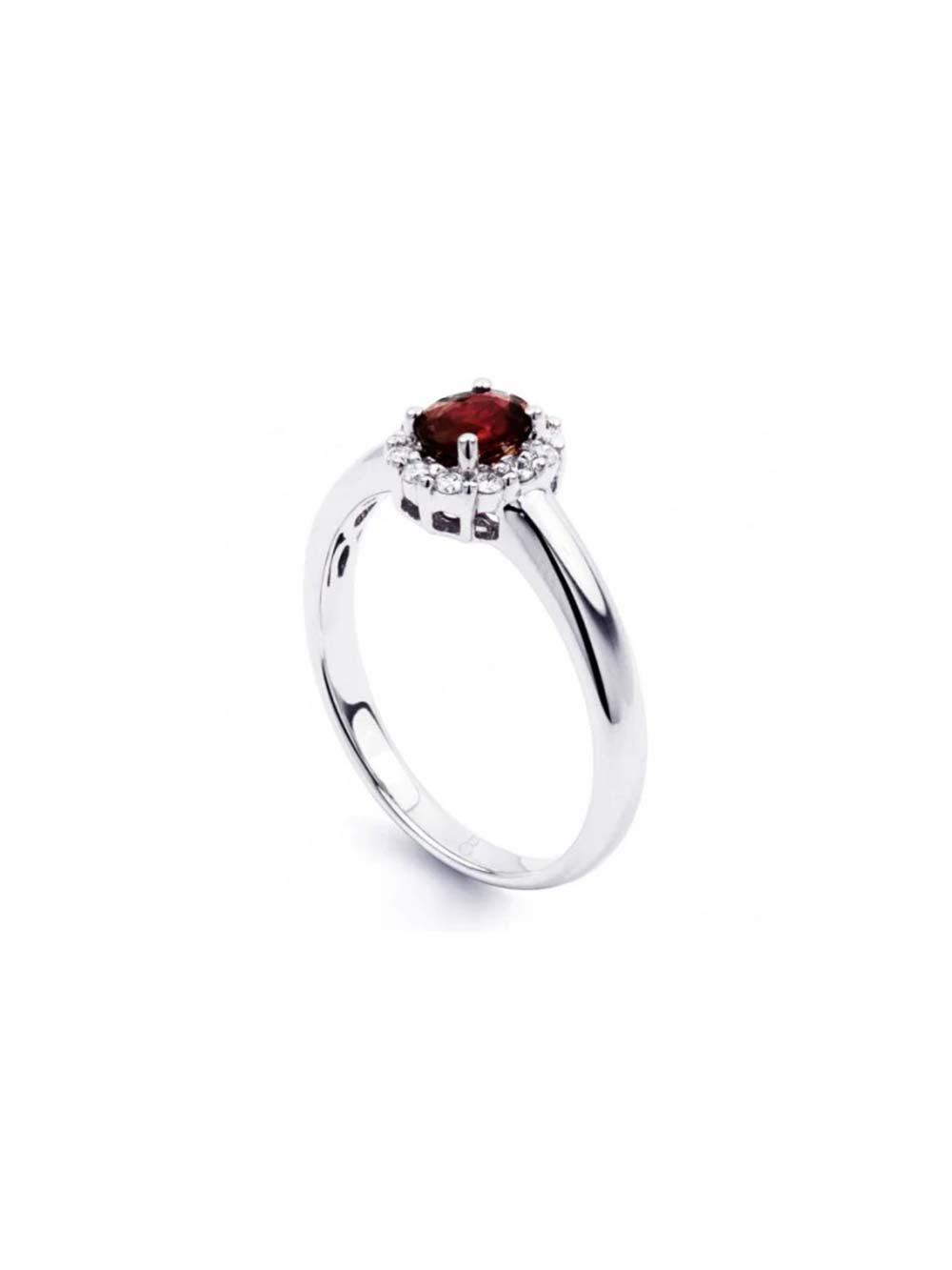 Classic Ruby Diamond Ring