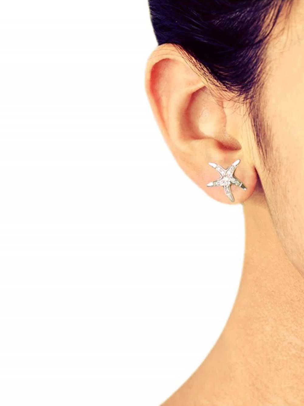 Star Diamond Studs in 14kt Gold (0.39cts)