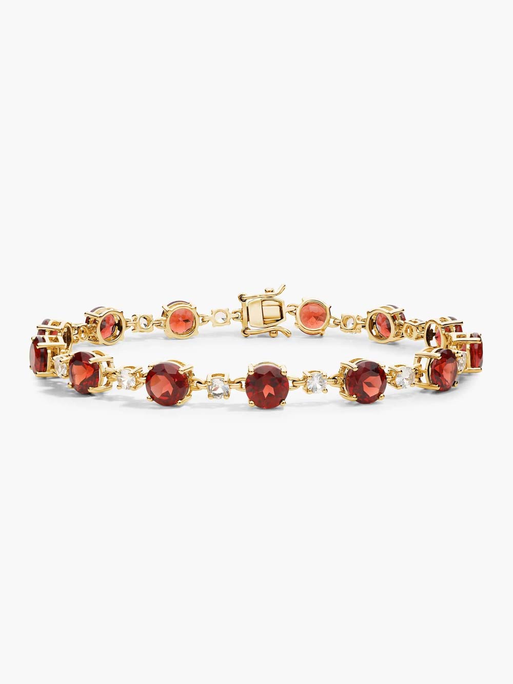 Garnet Bracelet (Stone Customisable)
