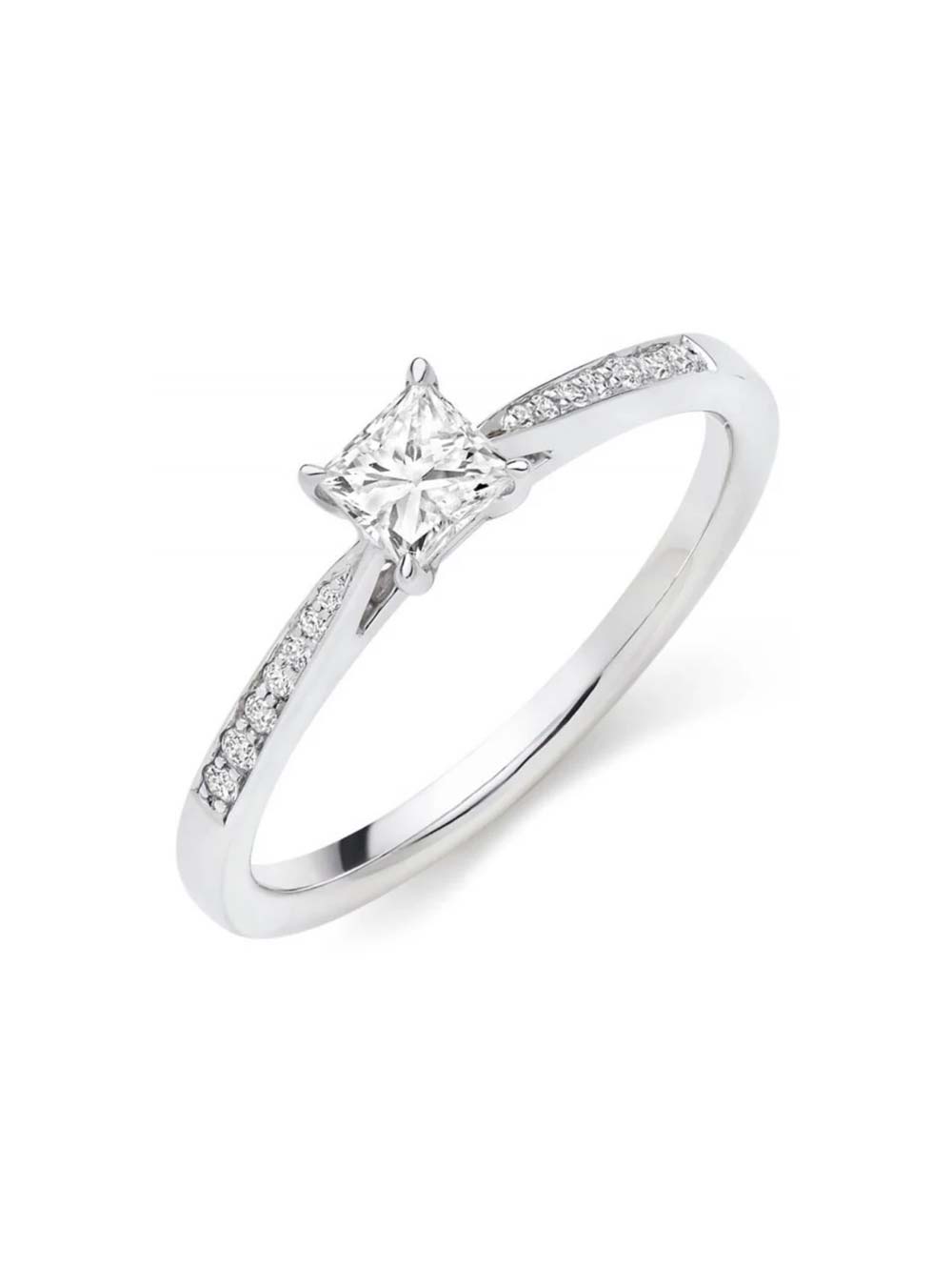 Square Engagement Ring