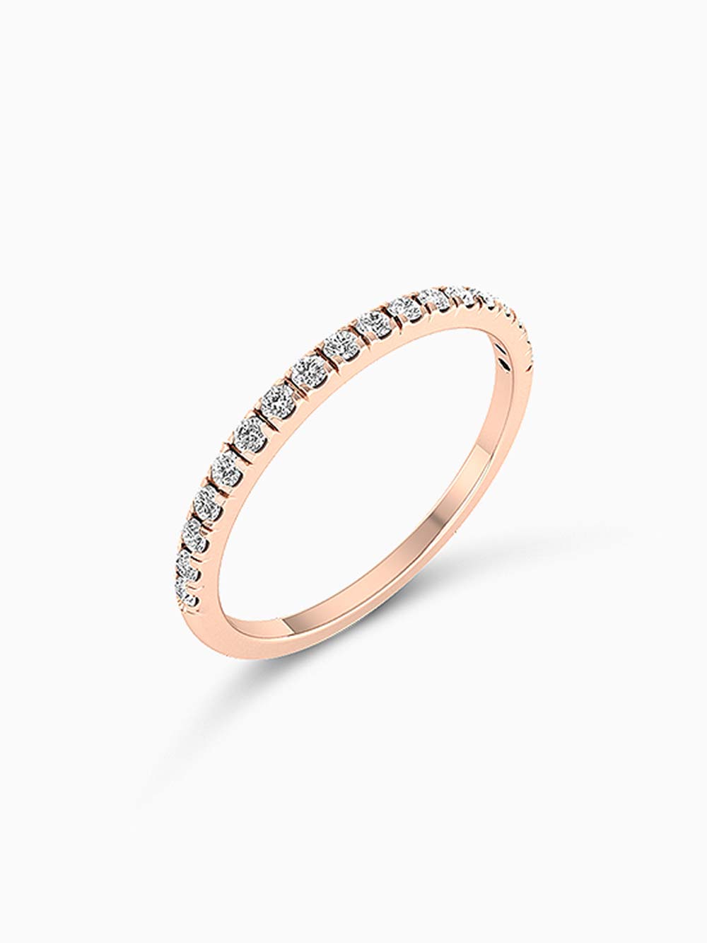 Diamond Half Eternity Band in 14kt Gold (0.23cts)