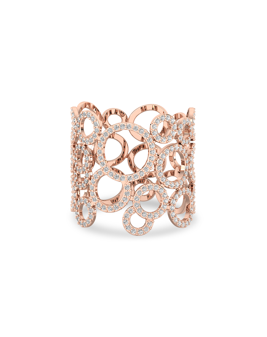 Open Circle Cocktail Ring