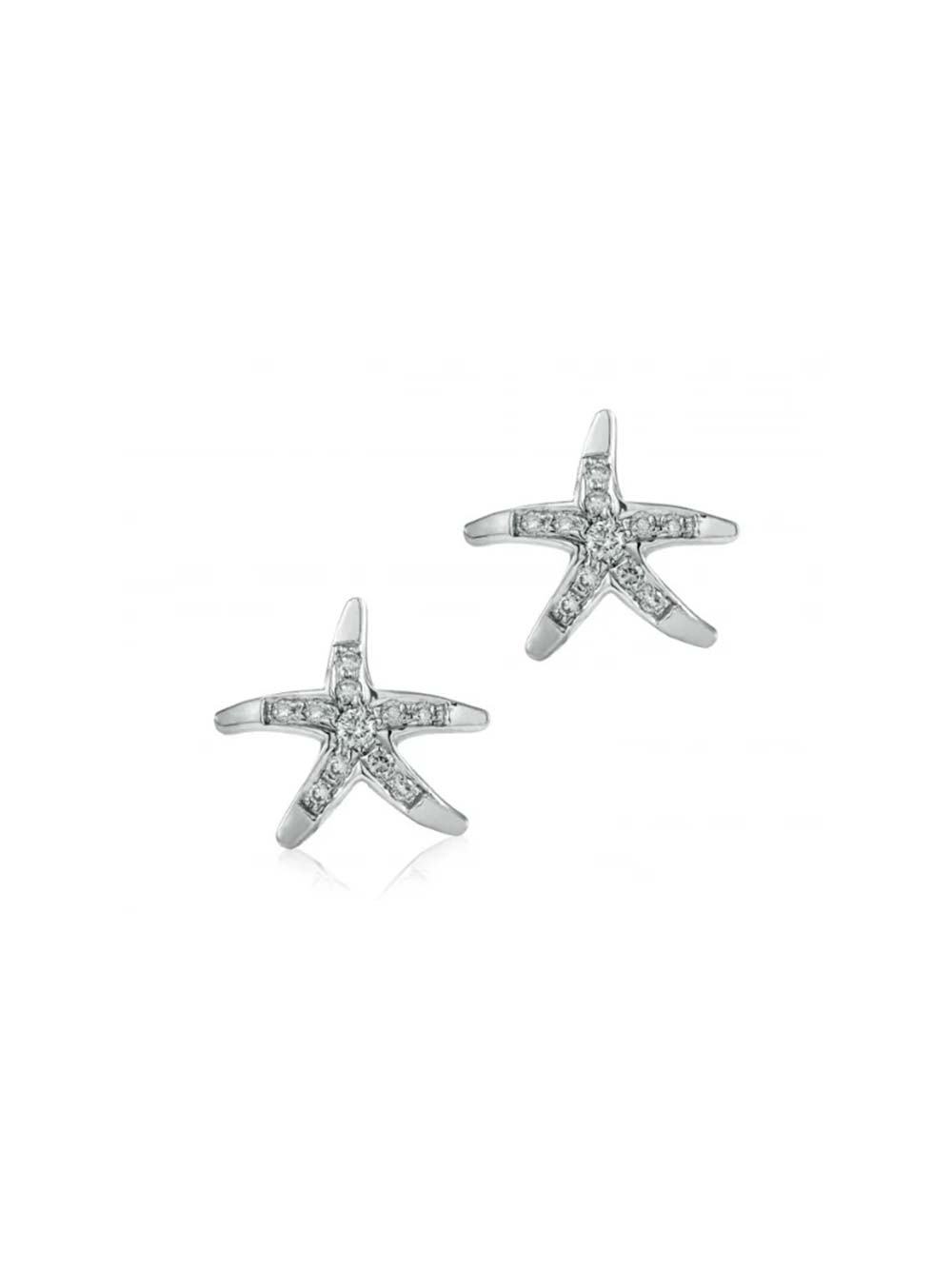 Star Diamond Studs in 14kt Gold (0.39cts)