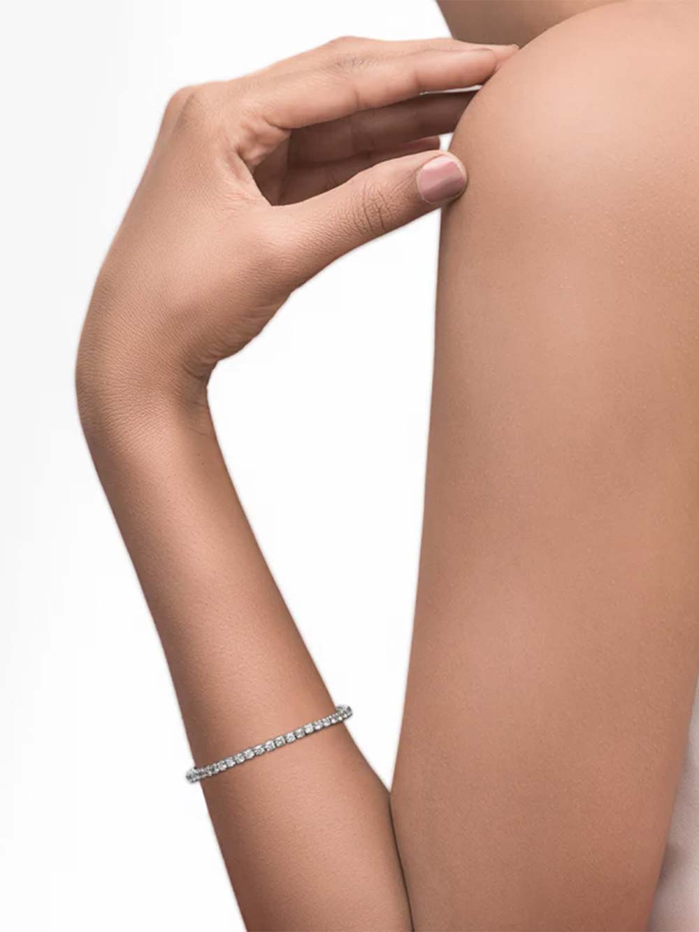 Solitare Diamond Tennis Bracelet in 18kt Gold (3.00cts)