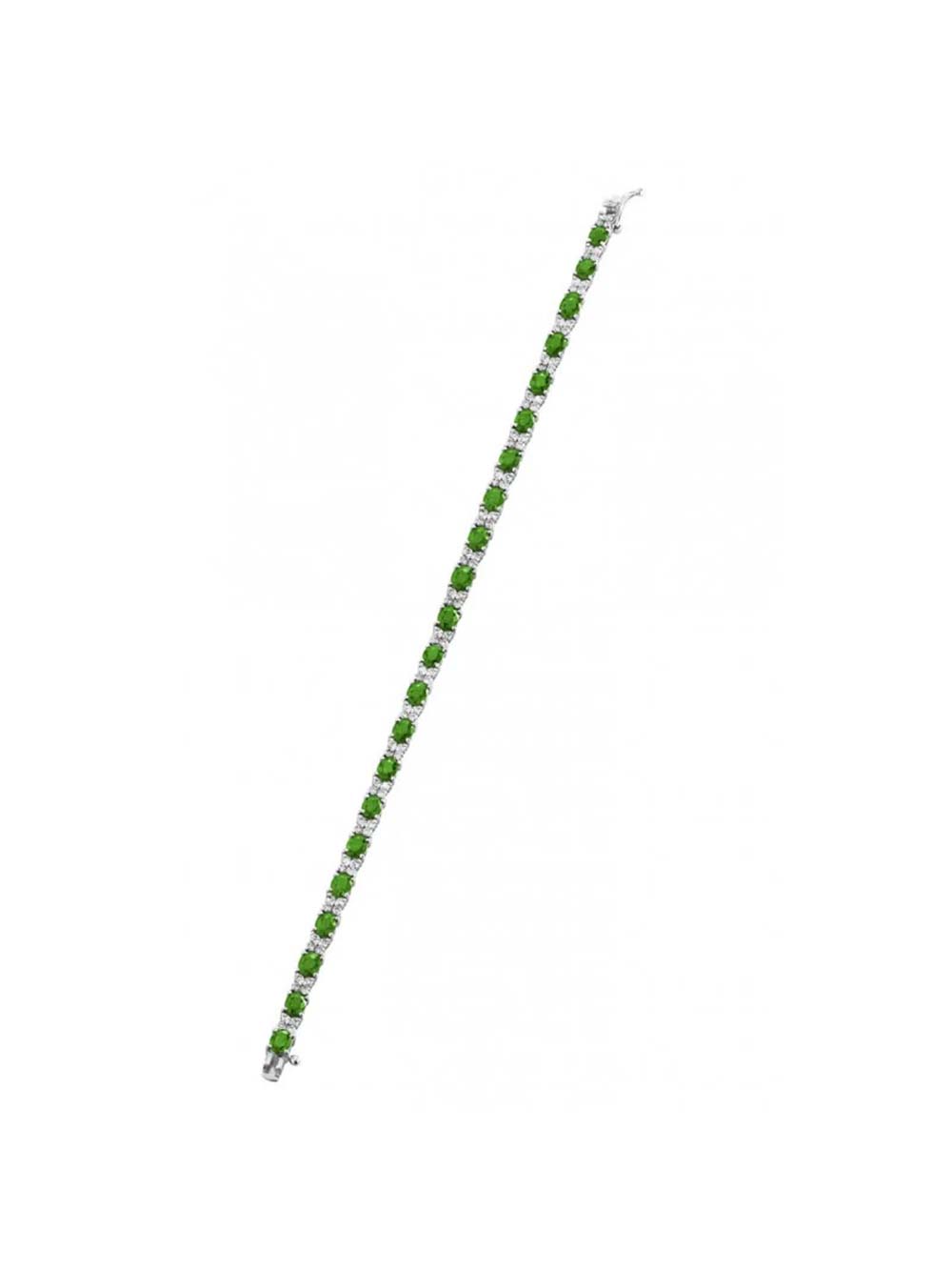 Emerald and Diamond Bracelet