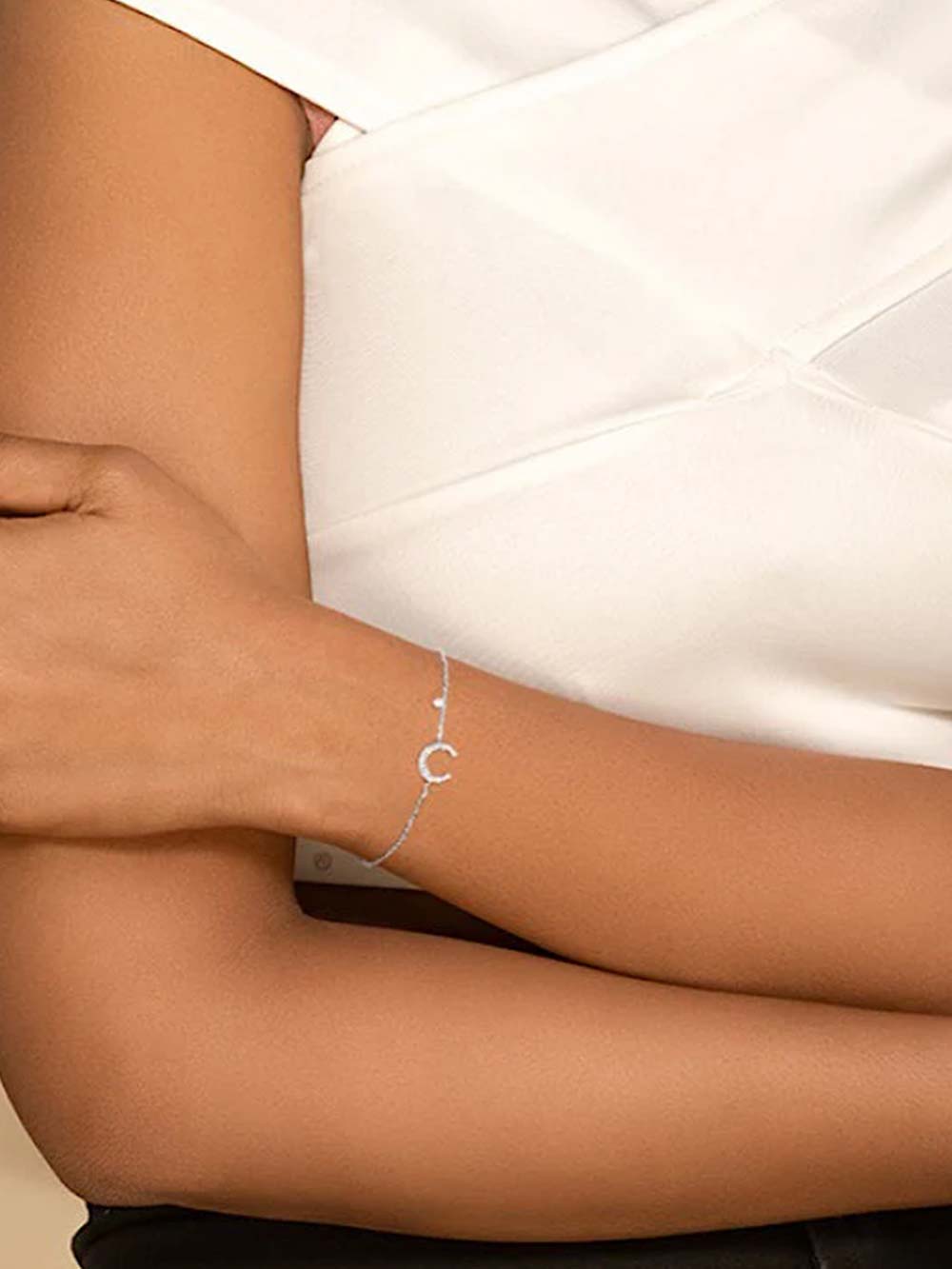 Horse Shoe Diamond Bracelet