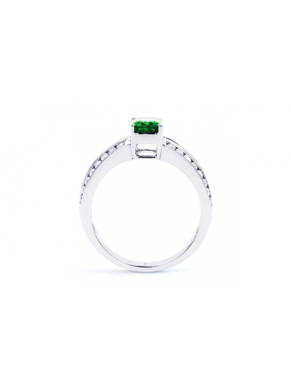 Emerald Cut Diamond Ring