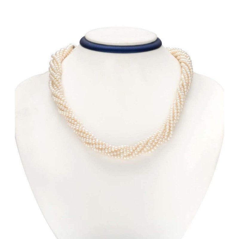 Clustered Freshwater pearl necklace