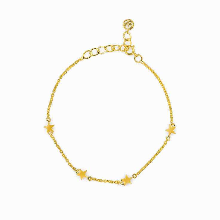 Star Gold chain bracelet