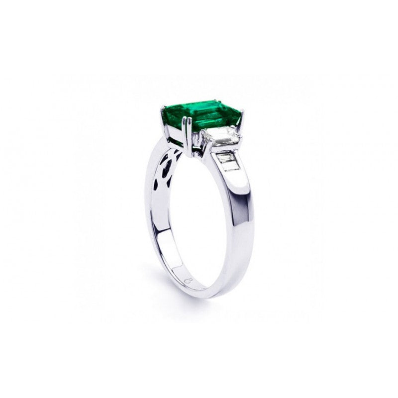 Rectangular Emerald Ring