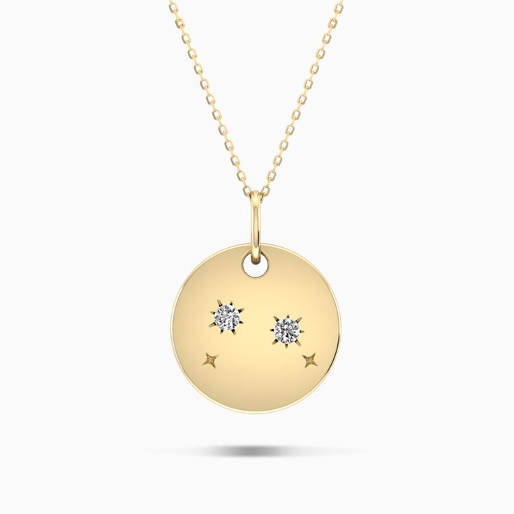 Capricorn Constellation Pendant