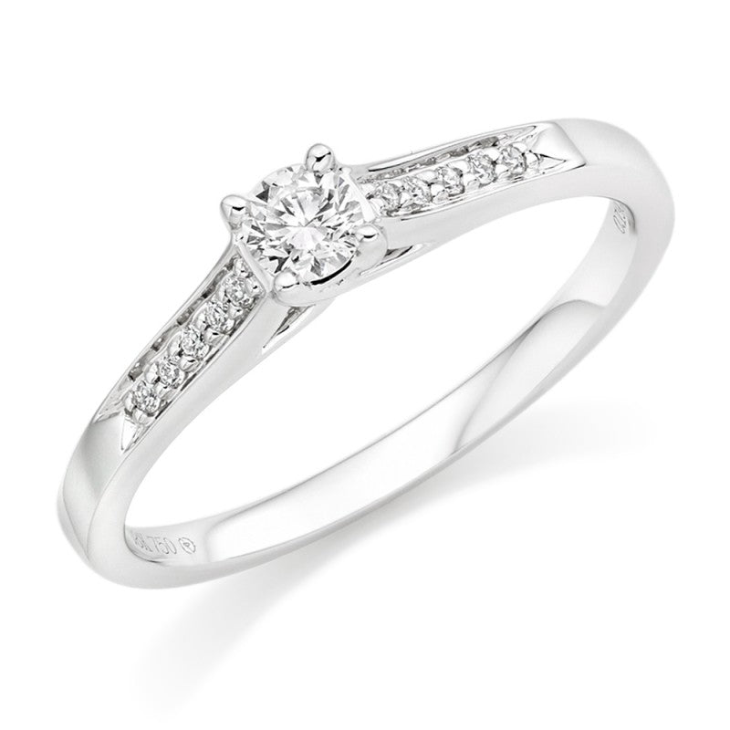 Sparkle Diamond Engagement Ring