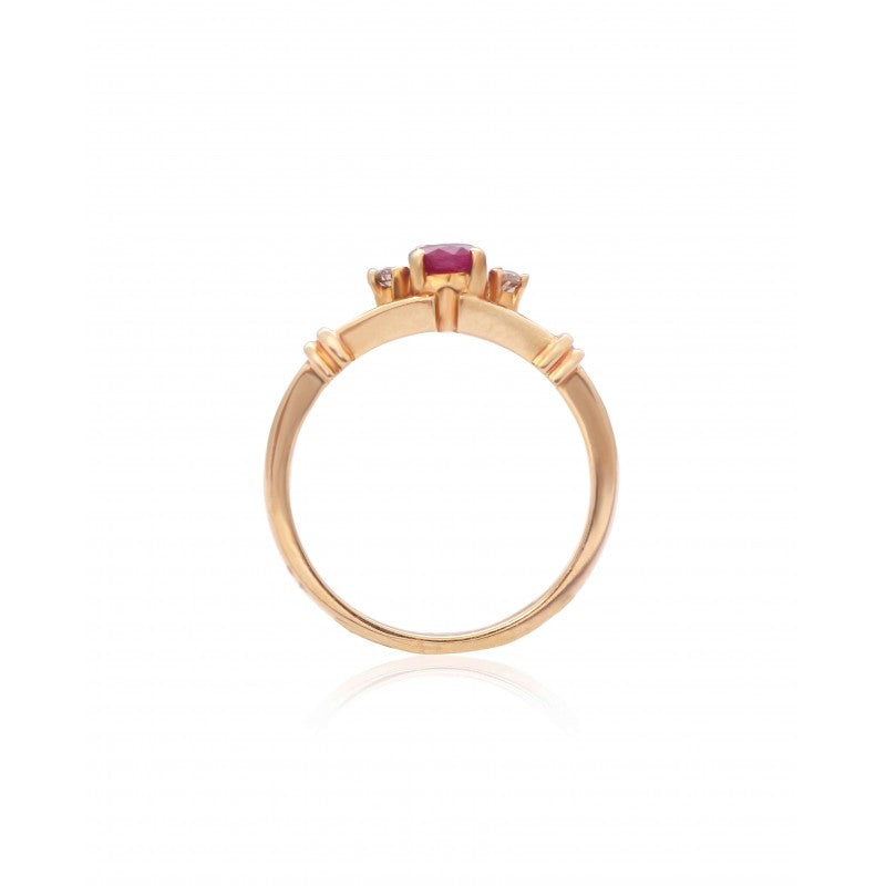 Pink Sapphire Ring