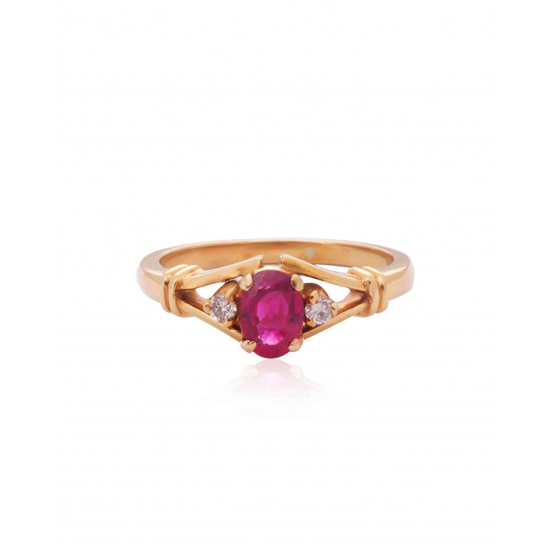 Pink Sapphire Ring