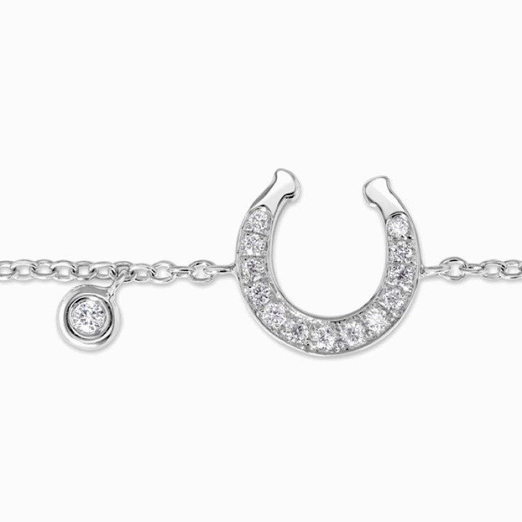 Horse Shoe Diamond Bracelet