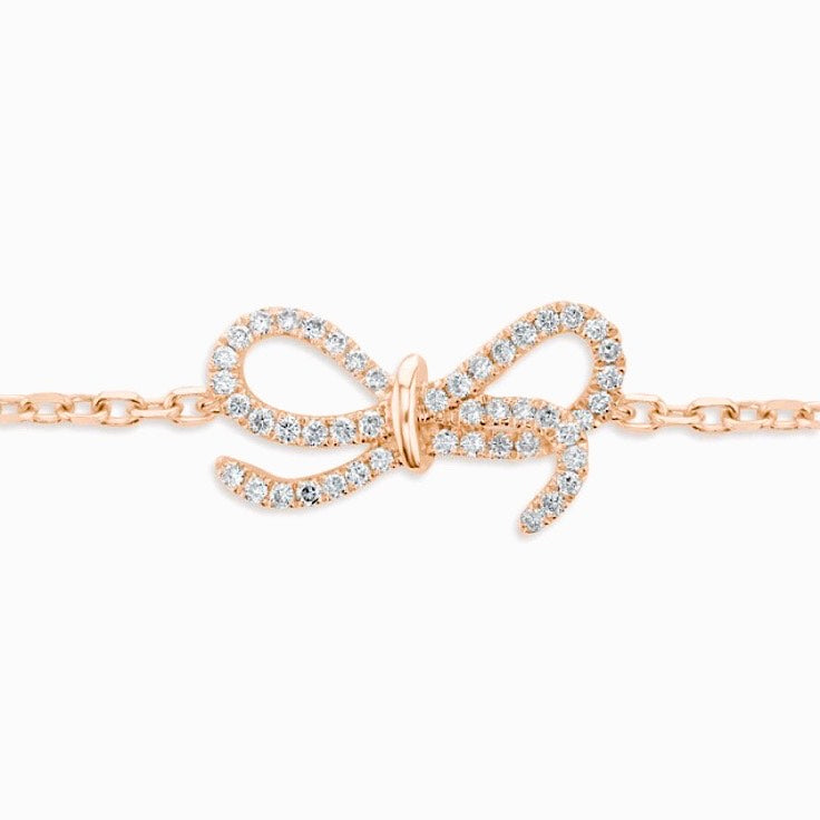 Bow Diamond Bracelet