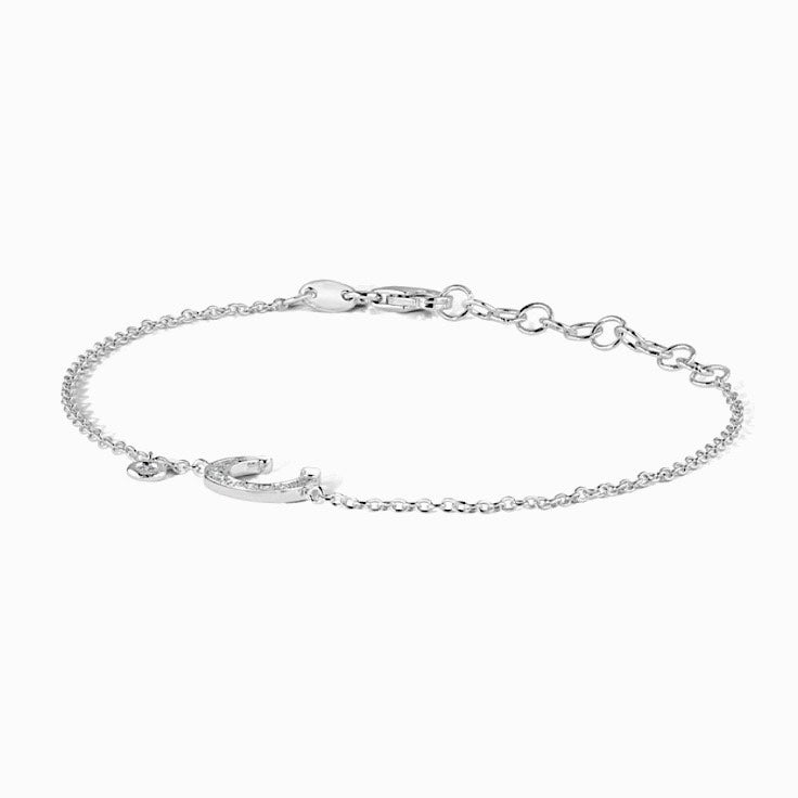 Horse Shoe Diamond Bracelet