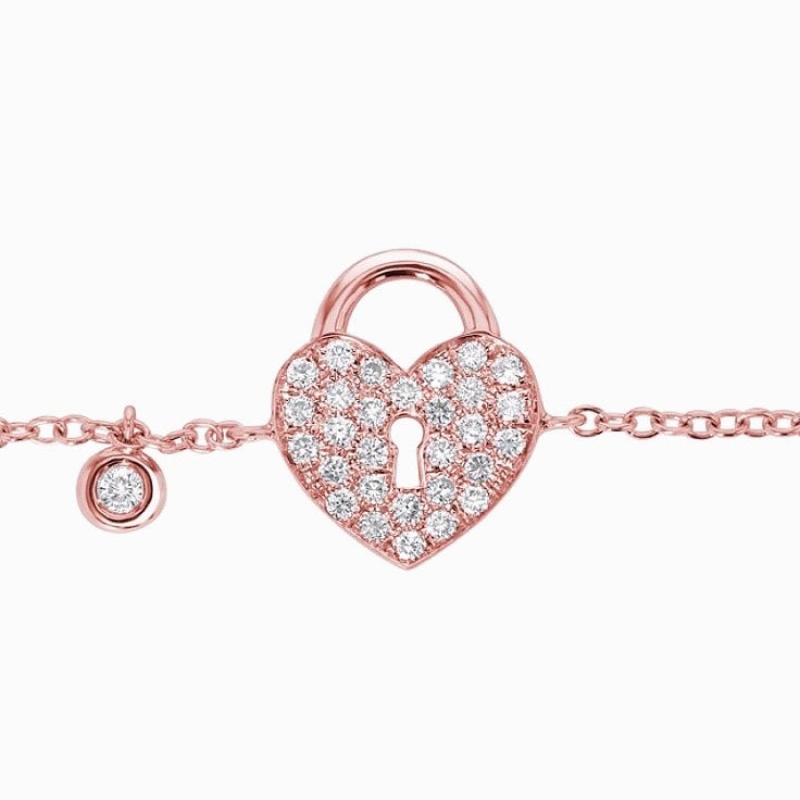 Heart Lock Bracelet