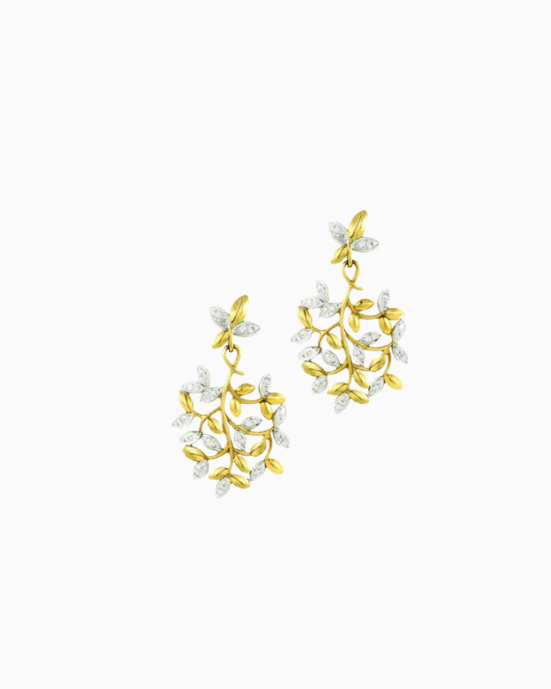 Leaf Diamond Earring