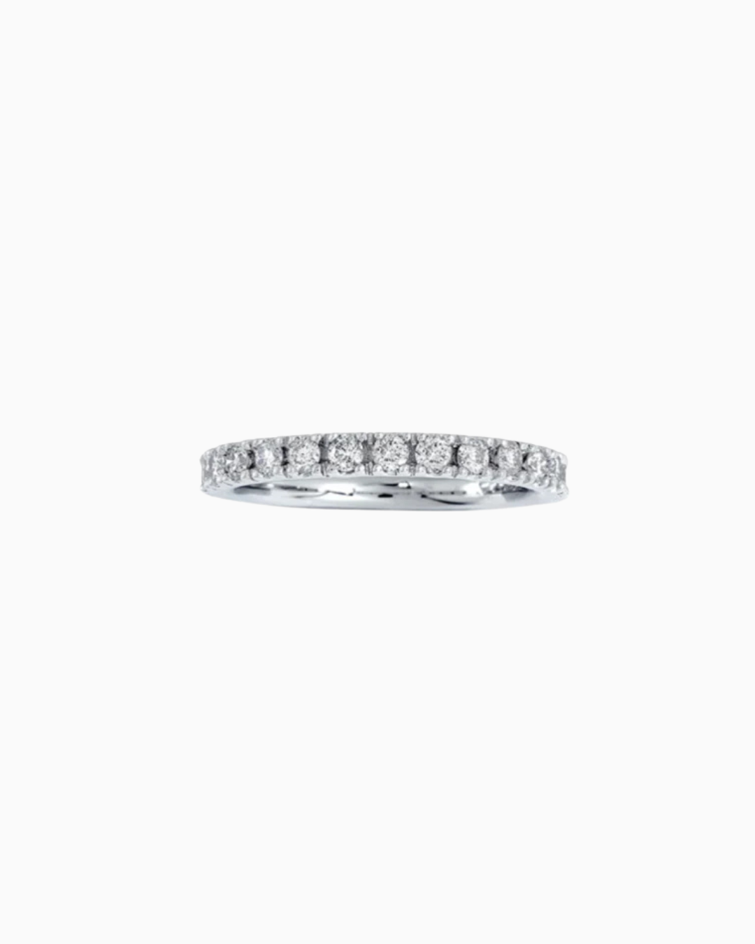 Diamond Half Eternity Engagement Band