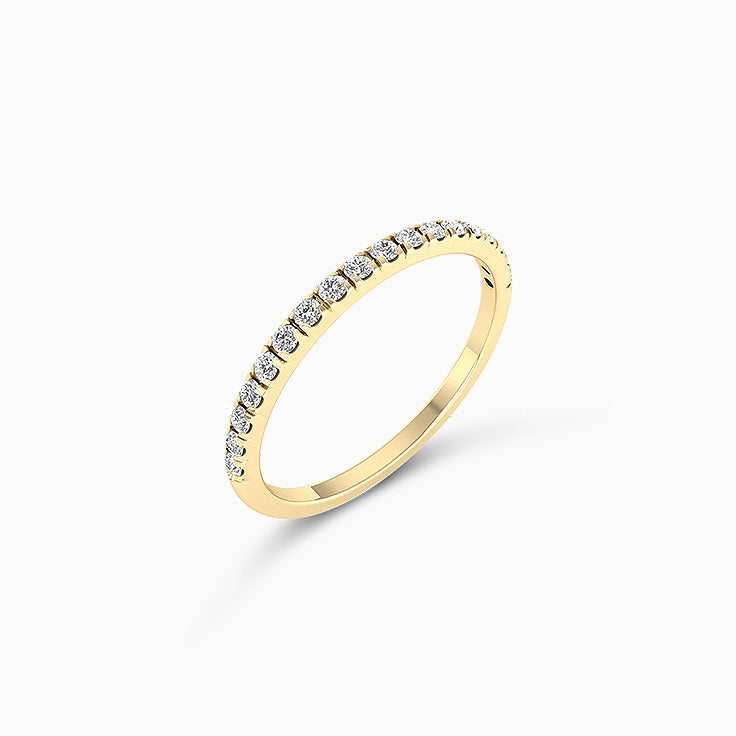 Diamond Half Eternity Band