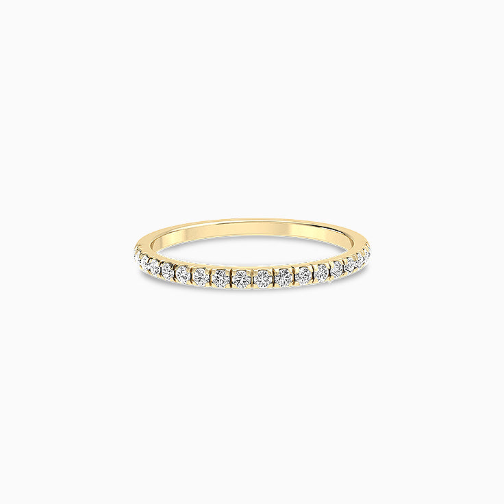 Diamond Half Eternity Band