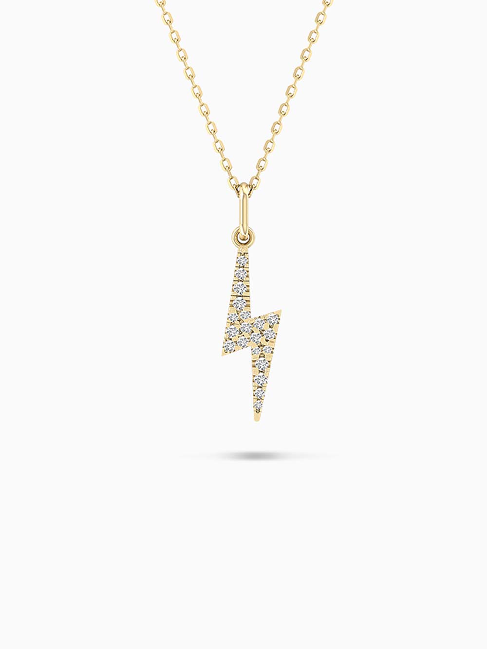 Lightening Flash Diamond Pendant
