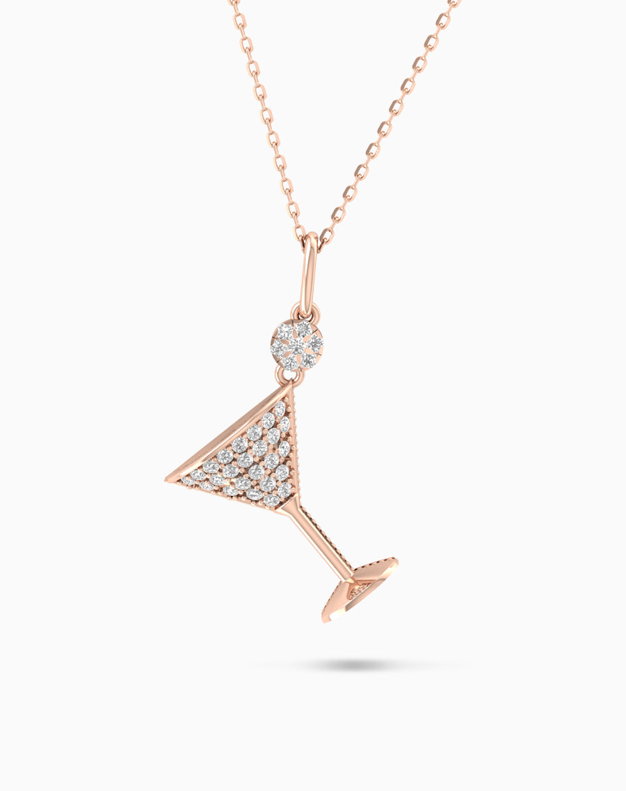 Champagne Diamond Pendant