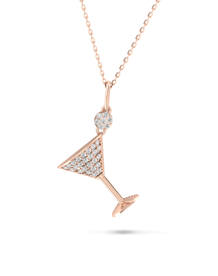 Champagne Diamond Pendant