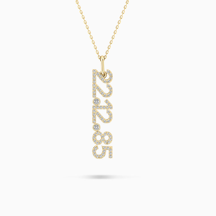 Personalised Customisable Milestone Date pendant