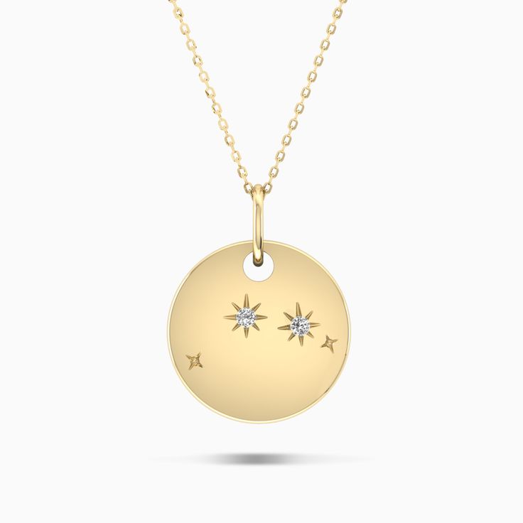 Aries Constellation Pendant