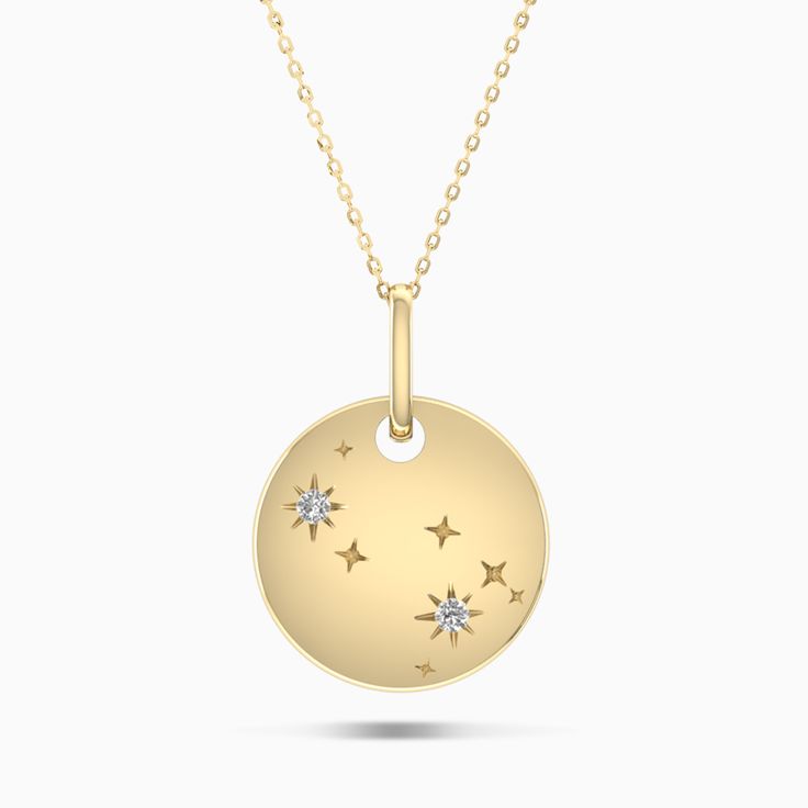 Gemini Constellation Pendant