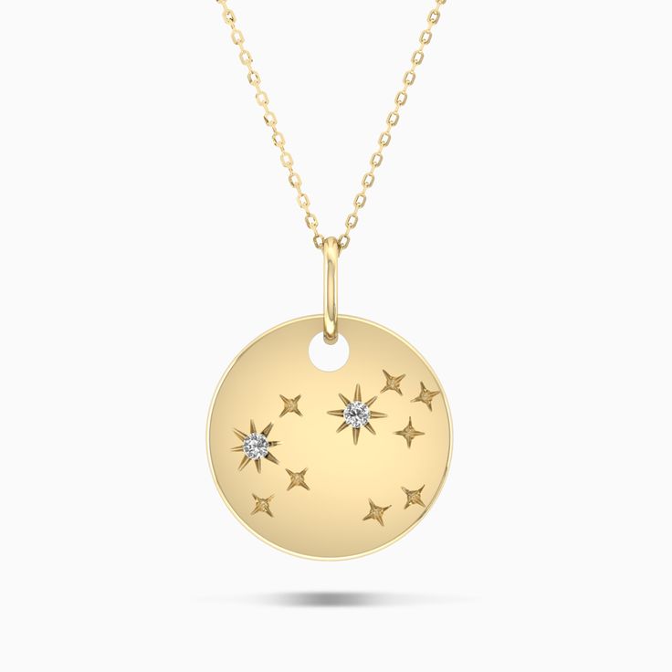 Leo Constellation Pendant