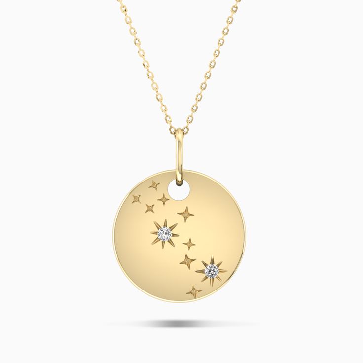 Taurus Constellation Pendant