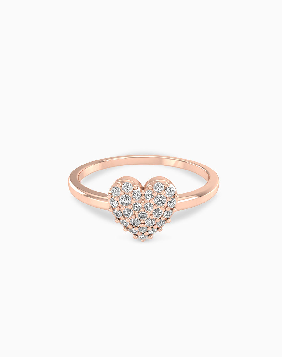 Heart Shape Diamond Ring