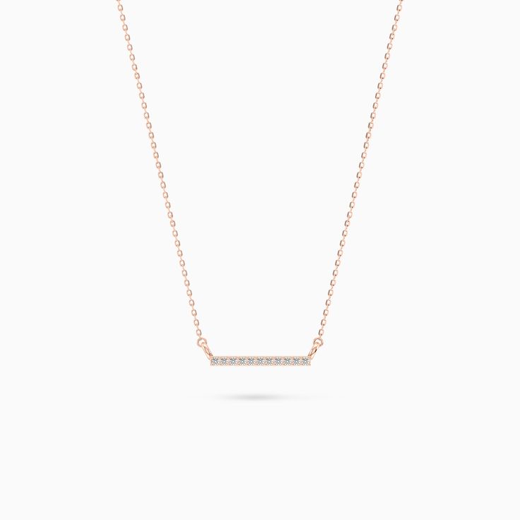 Drop Diamond Necklace