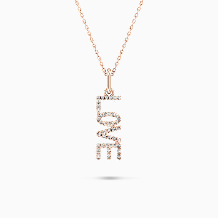 Love Diamond Pendant