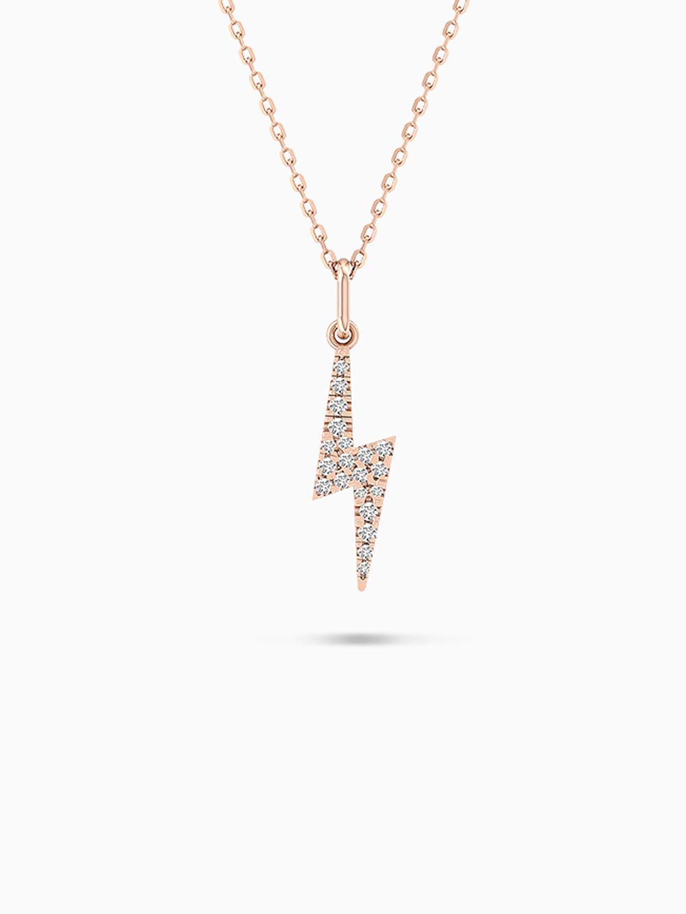 Lightening Flash Diamond Pendant