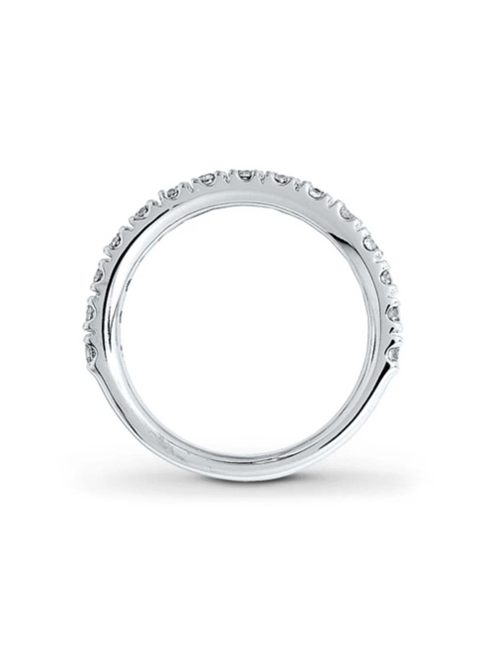 Diamond Half Eternity Engagement Band