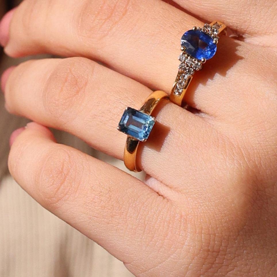 Blue Sapphire Ring