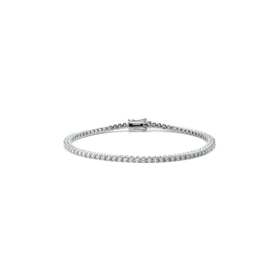 Solitaire Diamond Tennis Bracelet