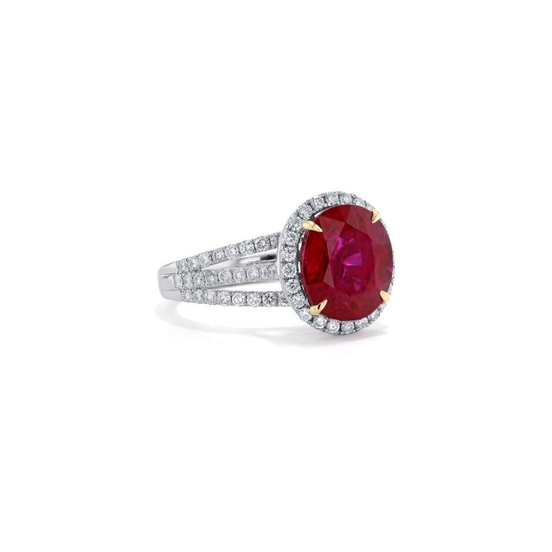 Ruby Diamond Ring