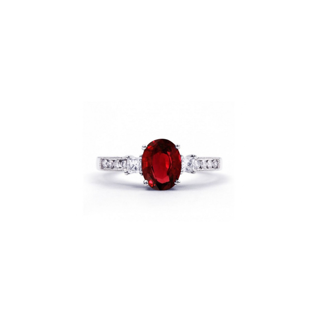 Ruby and Diamond Ring