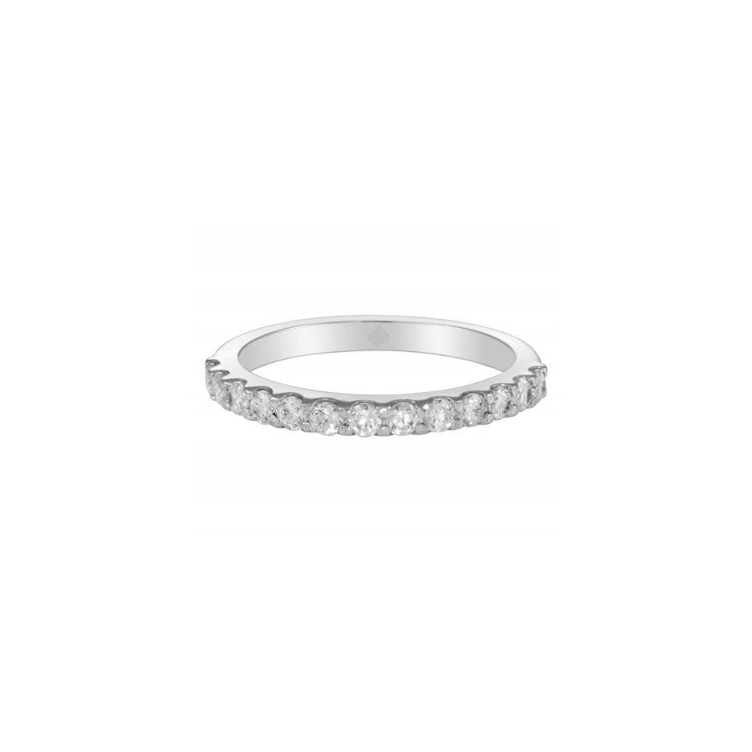 Single Row Diamond Band