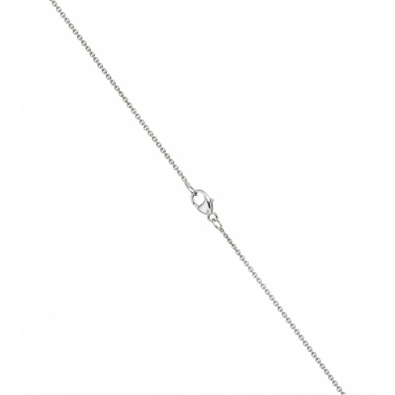 Single pearl chain necklace