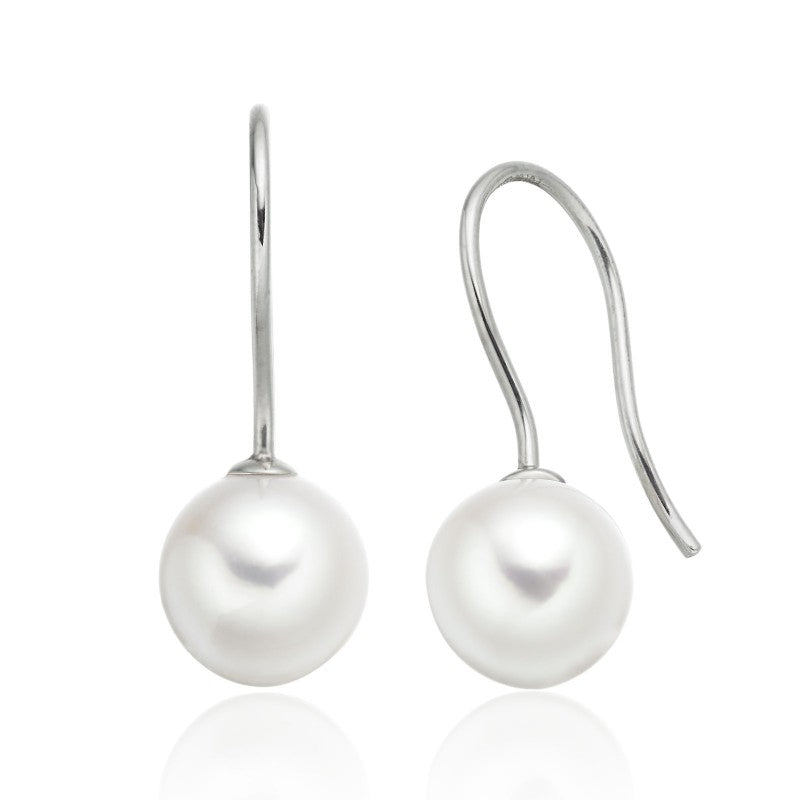 Freshwater pearl drop earring