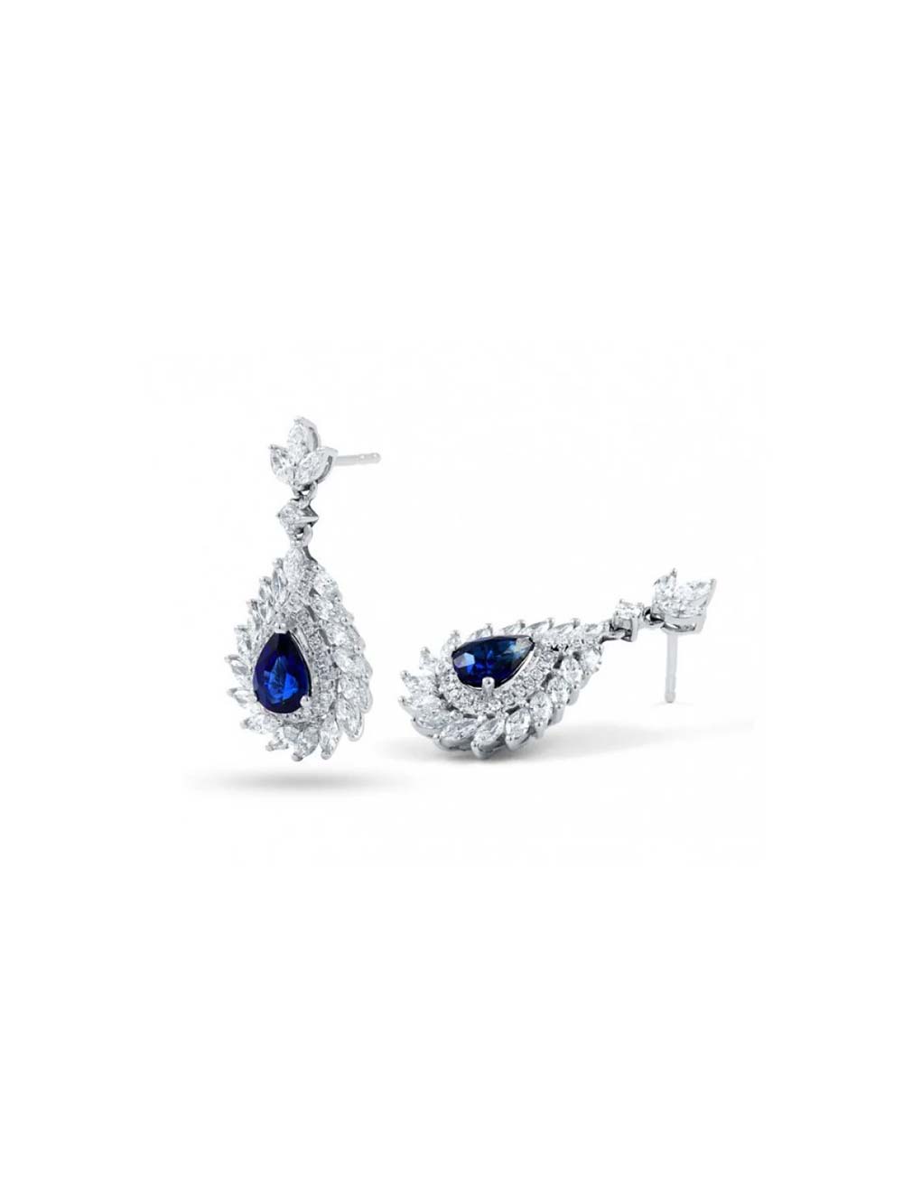 Royal Blue Sapphire Cocktail Statement